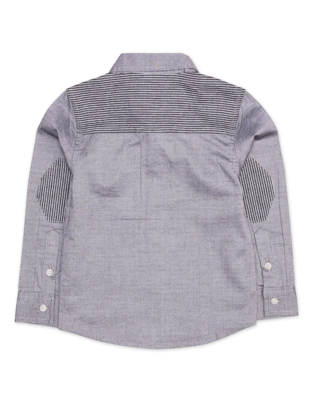 Zubaida's Full Sleeves Striped Panel Shirt - Zubaidas Official™