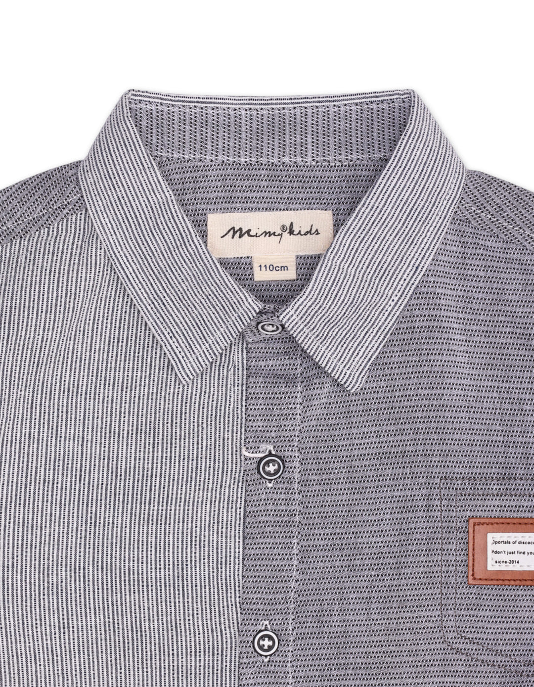 Zubaida's Full Sleeves Contemporary Two-Tone Shirt - Zubaidas Official™