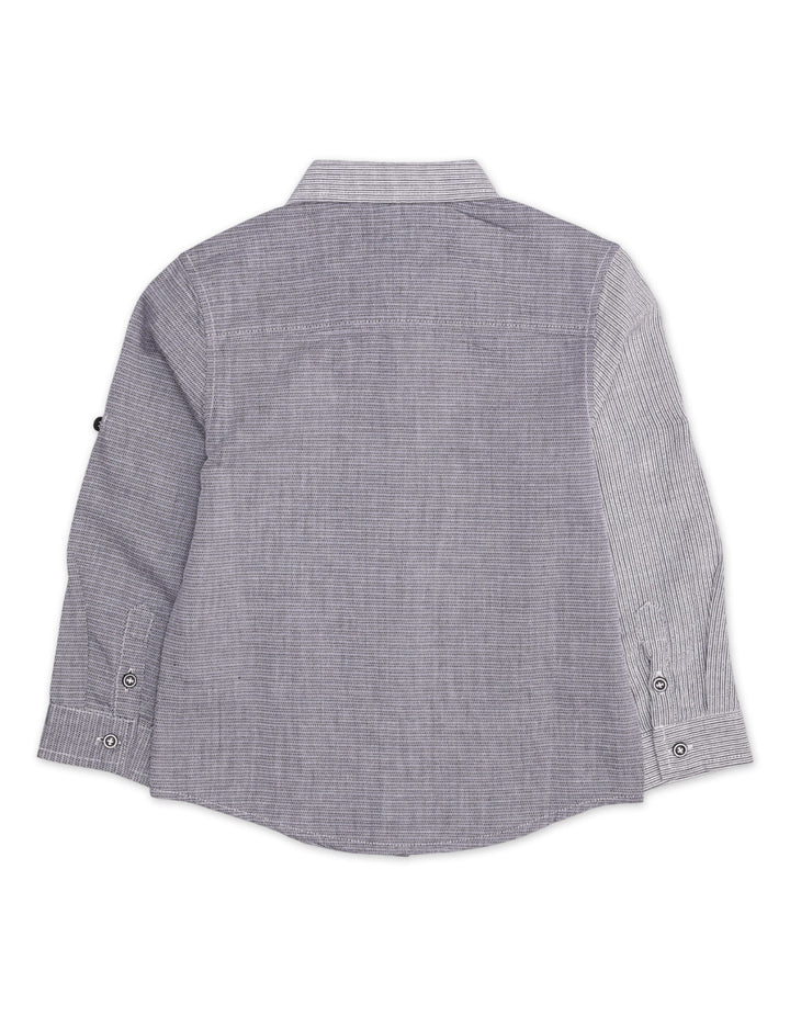 Zubaida's Full Sleeves Contemporary Two-Tone Shirt - Zubaidas Official™