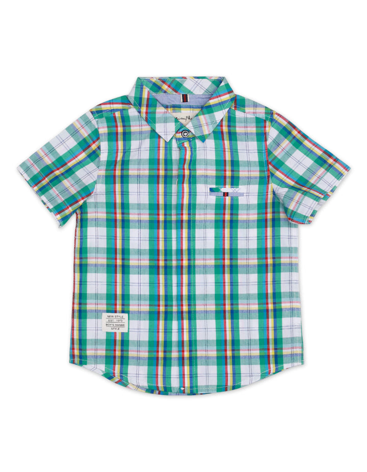 Zubaida's Checkered Short Sleeves Shirt - Zubaidas Official™