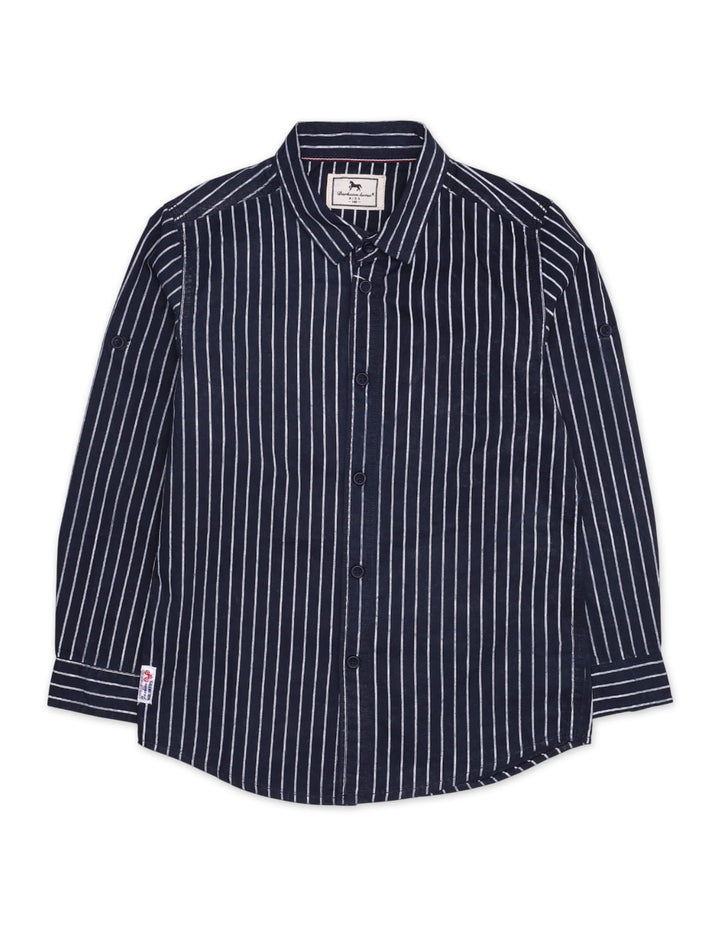 Zubaida's Full Sleeves Classic Pinstriped Shirt - Zubaidas Official™