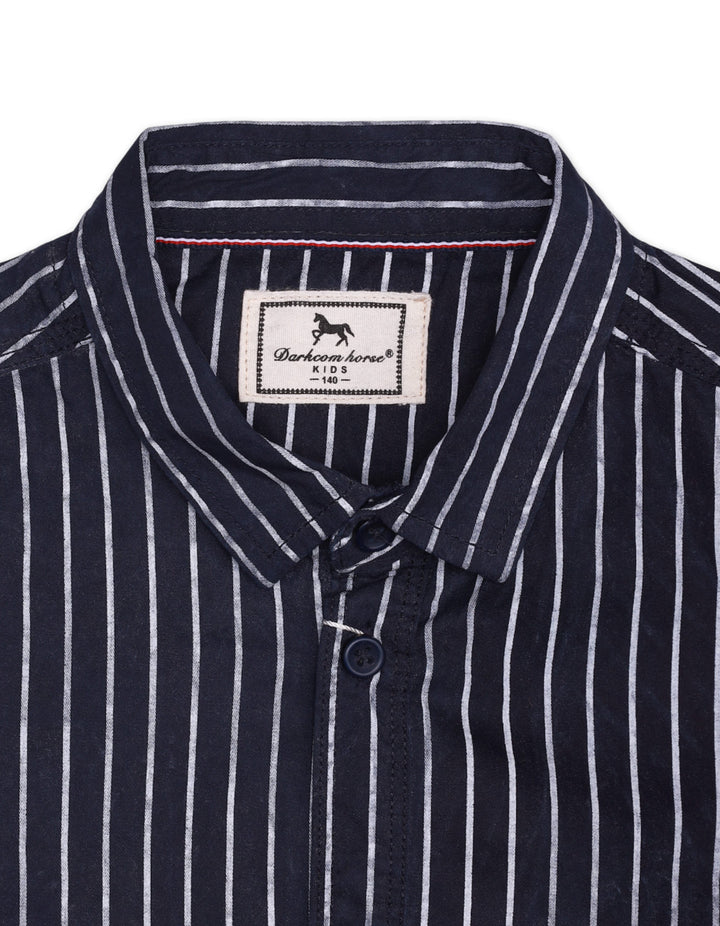Zubaida's Full Sleeves Classic Pinstriped Shirt - Zubaidas Official™