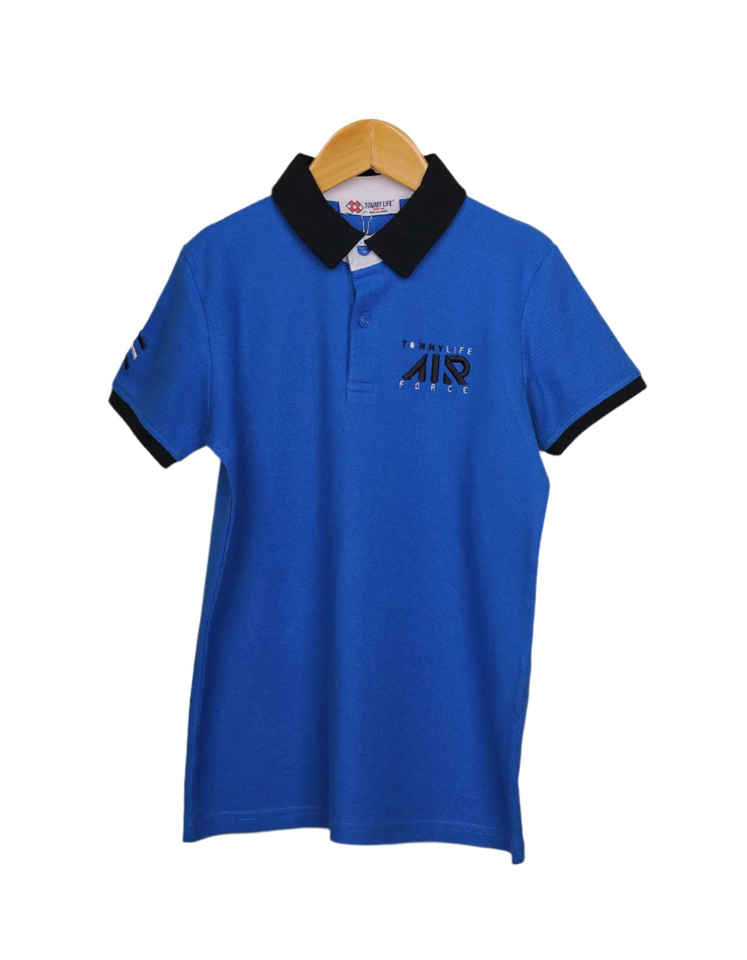 Zubaida's T-Shirt Polo Neck Embroidered Patch - Zubaidas Official™