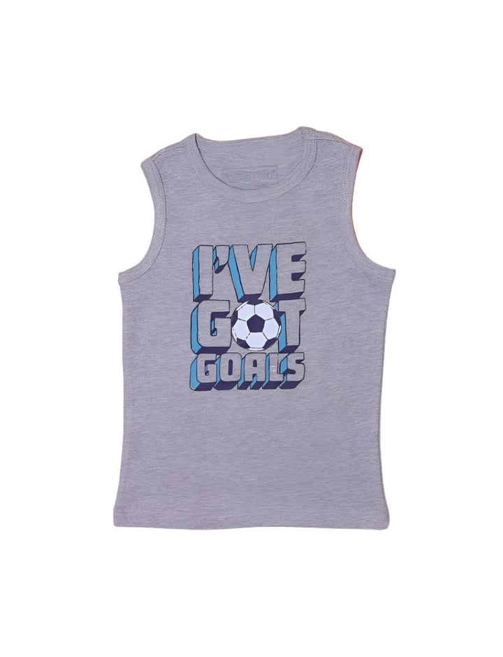 Zubaida's Sando Gray for Boys - I've Got Goals - Zubaidas Official™