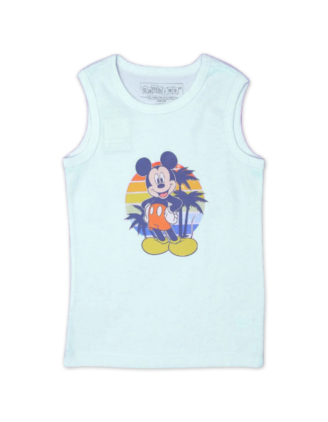 Zubaida's Sando Soft Mint for Girls - Mickey - Zubaidas Official™