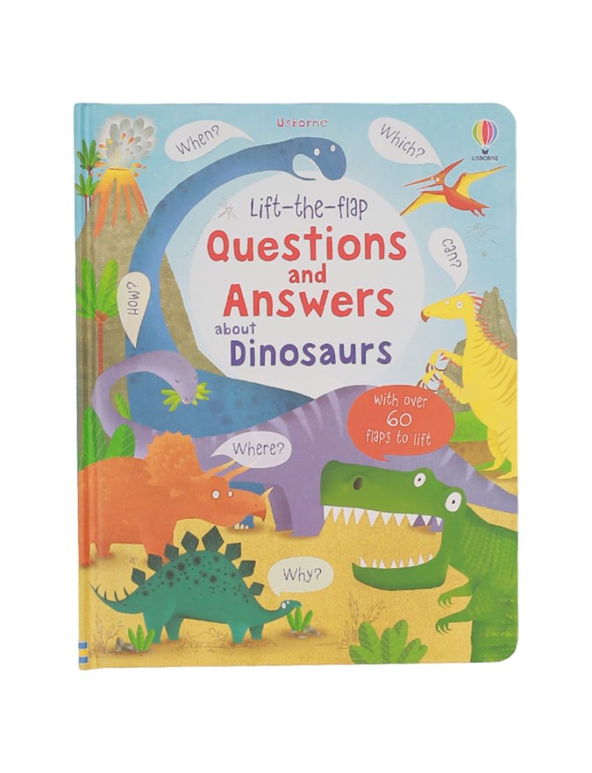 Zubaida's Book: Lift-the-flap Questions and Answers about Dinosaurs - Zubaidas Official™