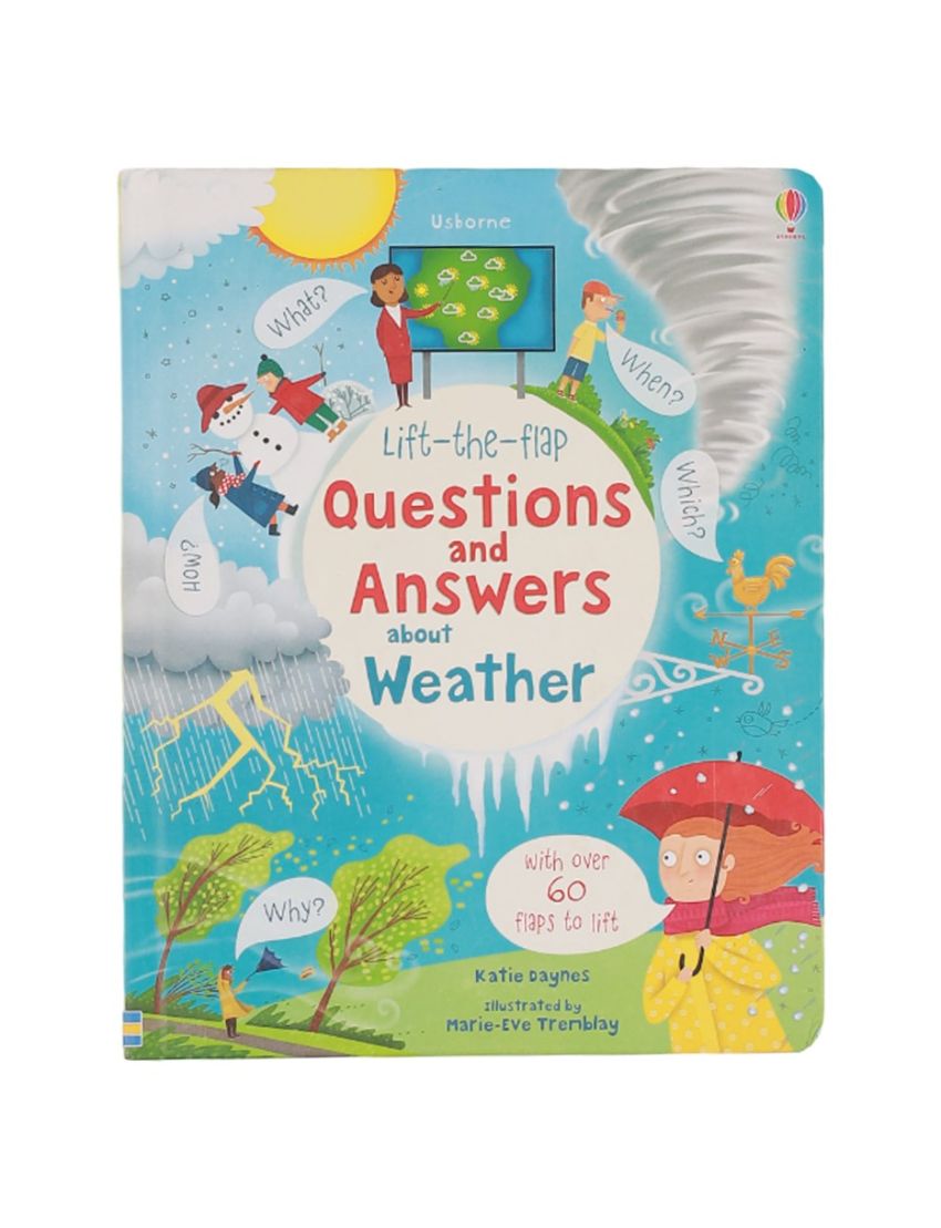Zubaida's Book: Lift-the-flap Questions and Answers about Weather - Zubaidas Official™