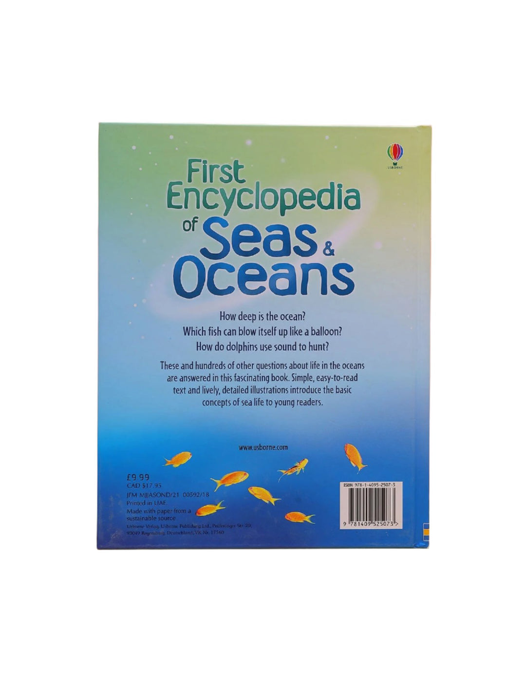 Zubaida's Book: First Encyclopedia of Seas and Oceans - Zubaidas Official™