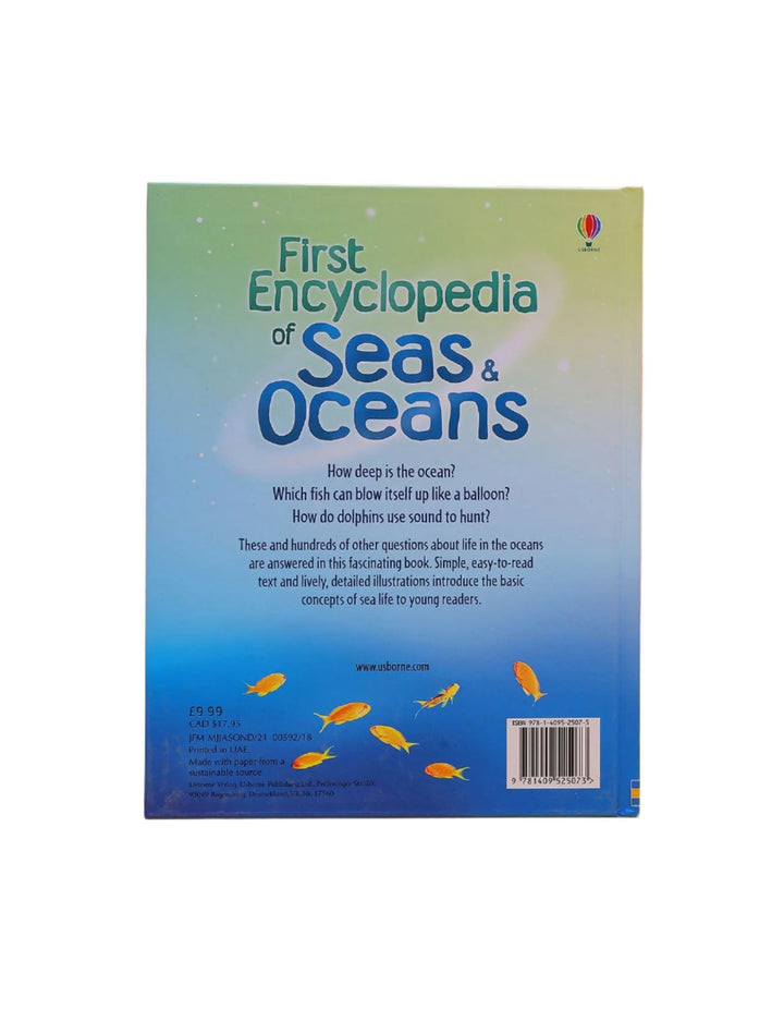 Zubaida's Book: First Encyclopedia of Seas and Oceans - Zubaidas Official™