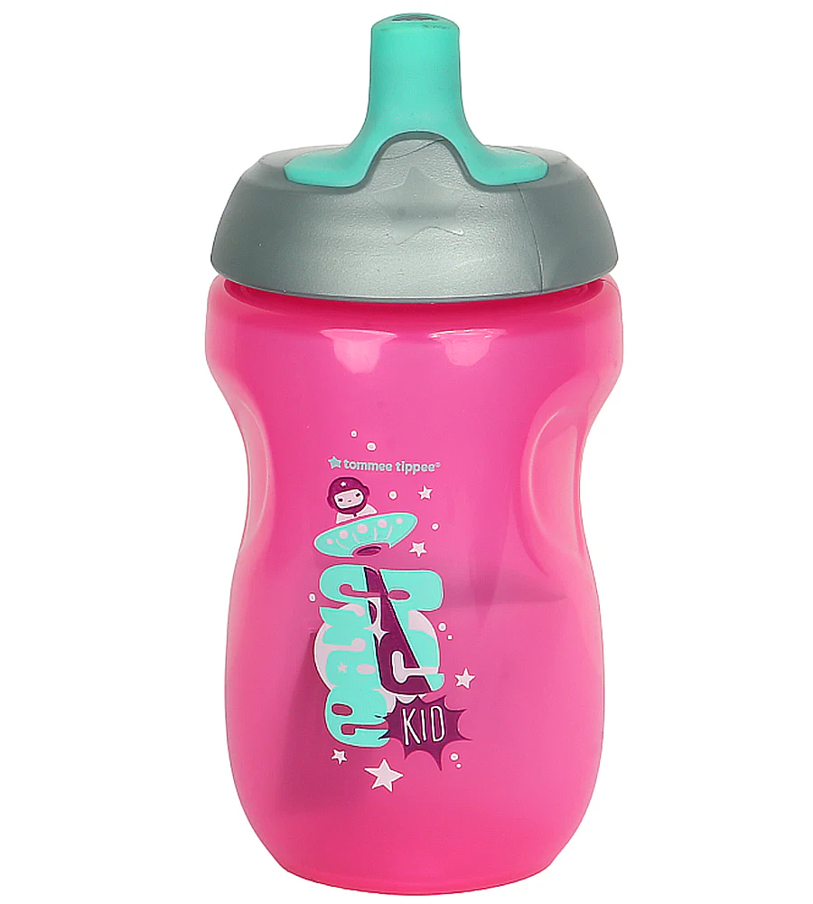 Tommee Tippee 10 OZ Sportee Bottle Pink TT 549216 at Zubaidas
