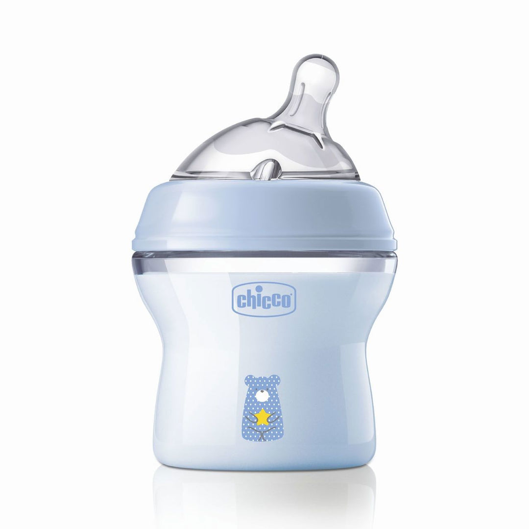Zubaida's Chicco Feeding Bottle NaturalFeeling PP 0M+ 150ML Boy (Chi-00081311200000) - Zubaidas Official™