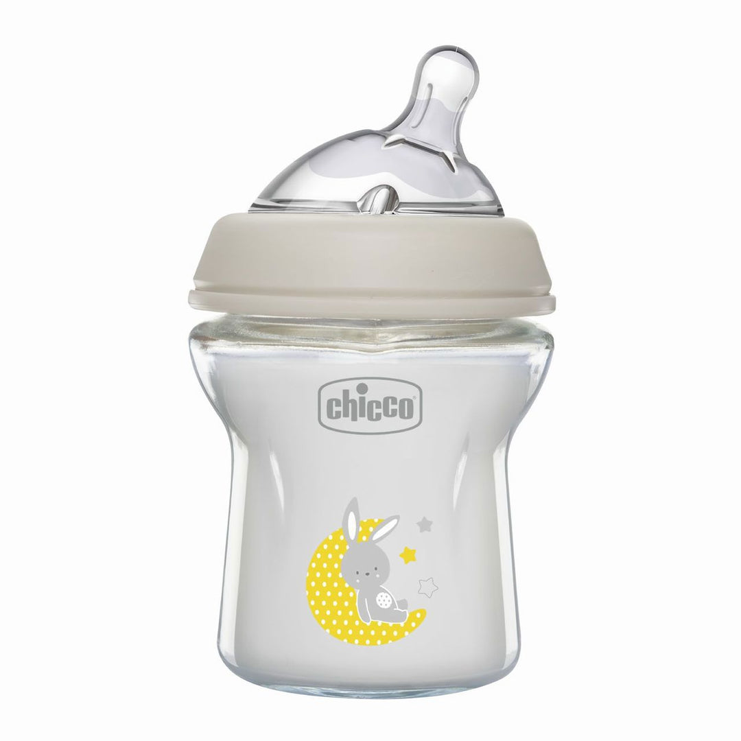 Zubaida's Chicco Feeding Bottle NaturalFeeling Glass 0M+ 150ML (Chi-00081211300000) - Zubaidas Official™