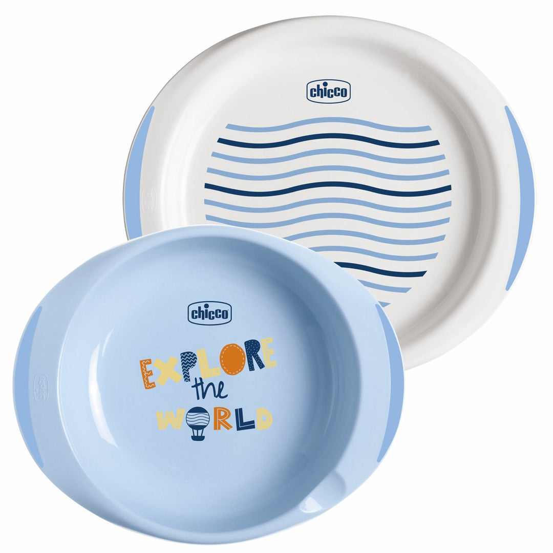 Zubaida's Chicco Dish Set 12M+ (Chi-00016002200000) - Zubaidas Official™