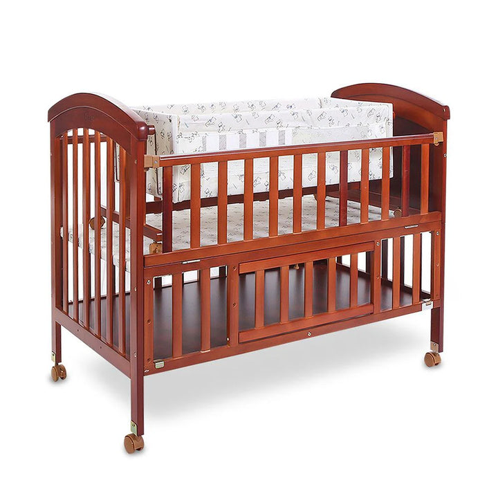 Zubaida's Tinnies Wooden Cot Brown T902-021