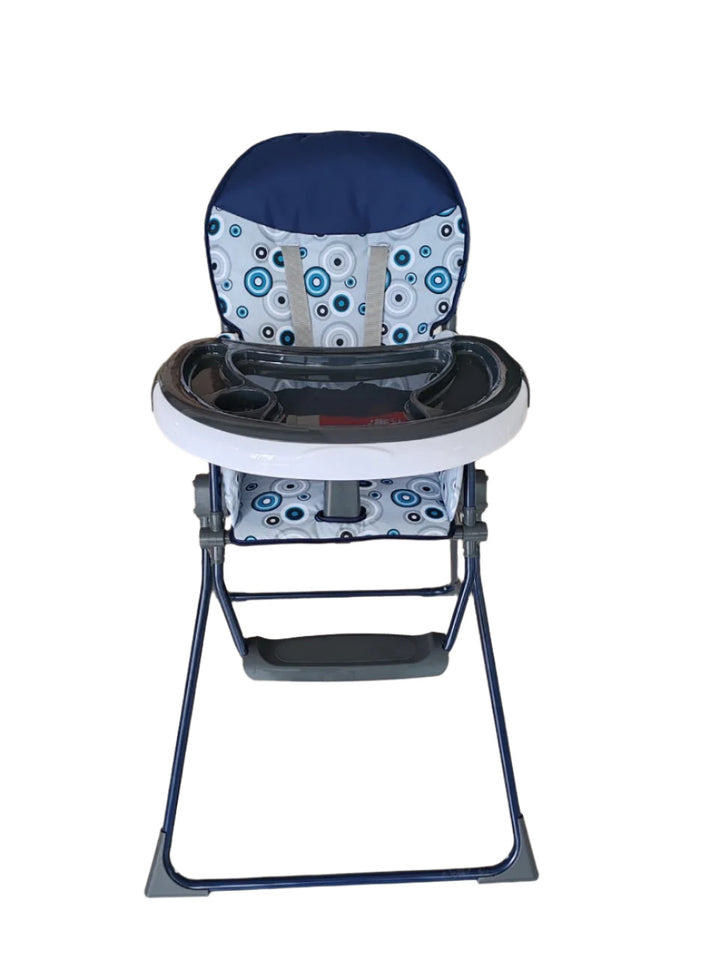 Zubaida's Bambies® Stylish & Compact Folding Baby High Chair with Adjustable Tray and 5-Point Harness - Zubaidas Official™
