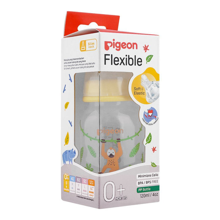 Zubaida's Pigeon Flexible SN Feeder PP RP Bottle 120ml Orangutan - A79401 - Zubaidas Official™