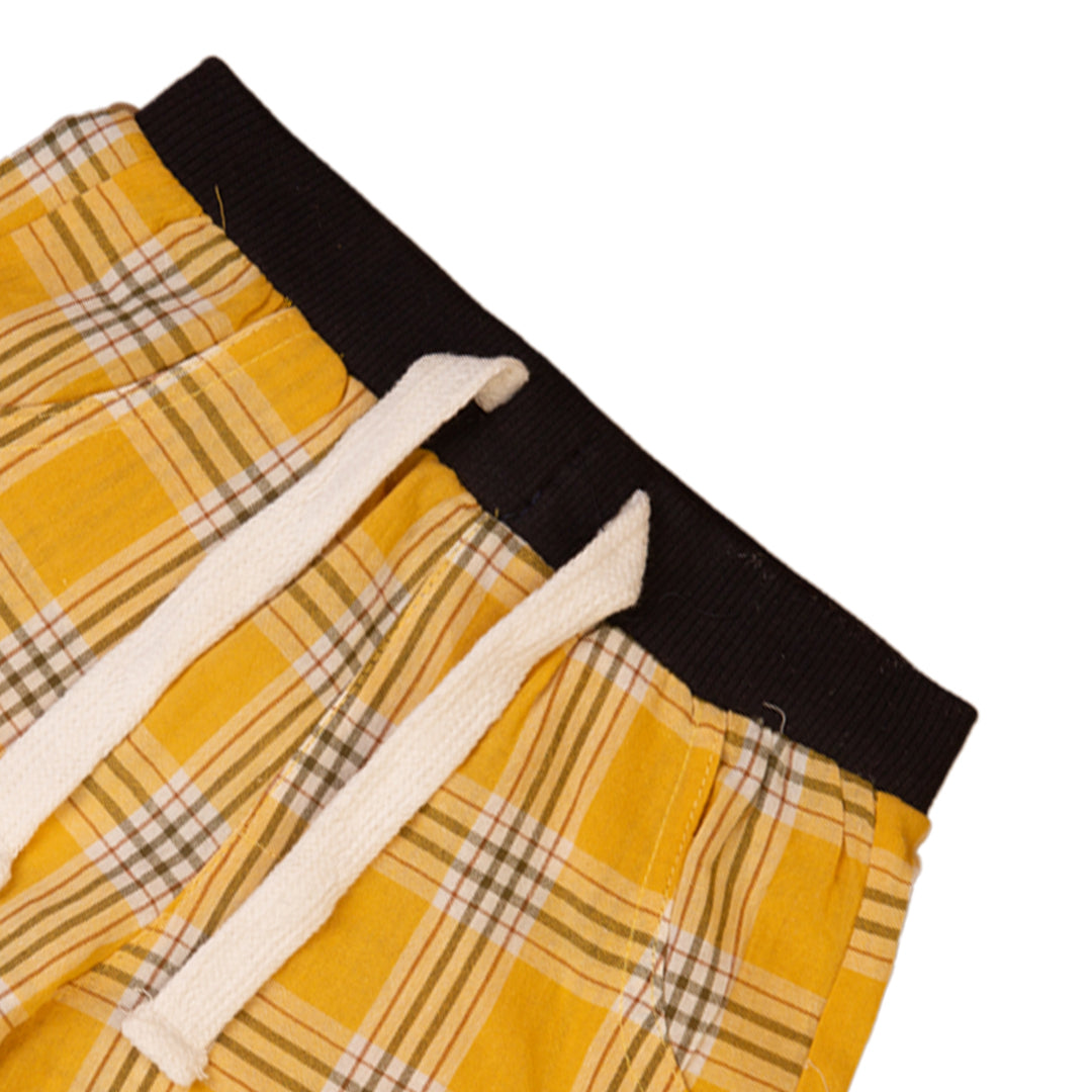 Zubaida's Yellow Plaid Short - Zubaidas Official™