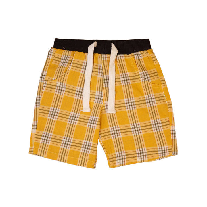 Zubaida's Yellow Plaid Short - Zubaidas Official™
