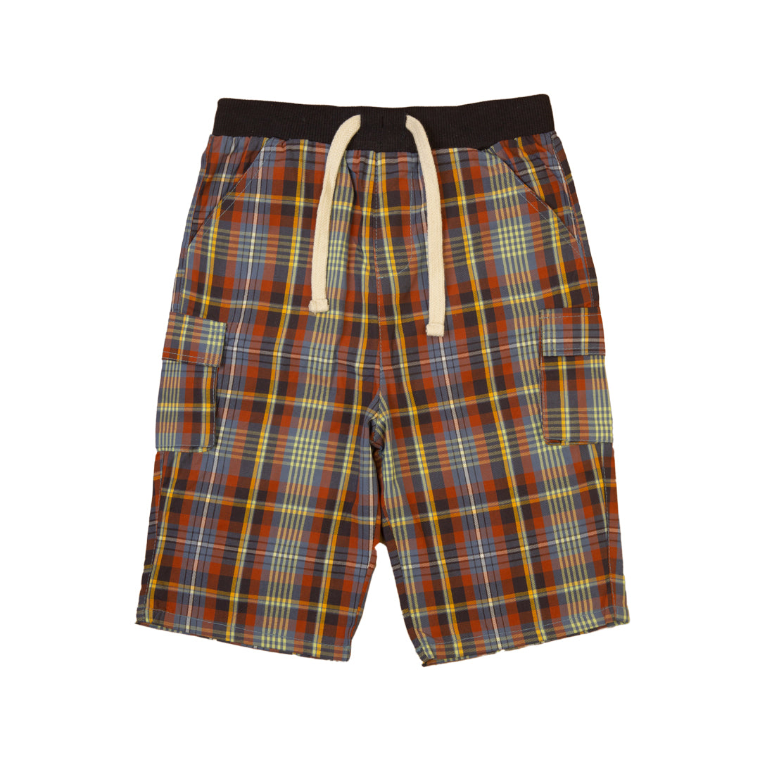 Zubaida's Breathable Comfy Plaid Cargo Shorts - Zubaidas Official™