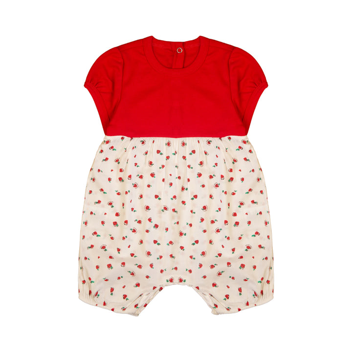 Zubaida's Novelty Print Two Tones Romper - Zubaidas Official™