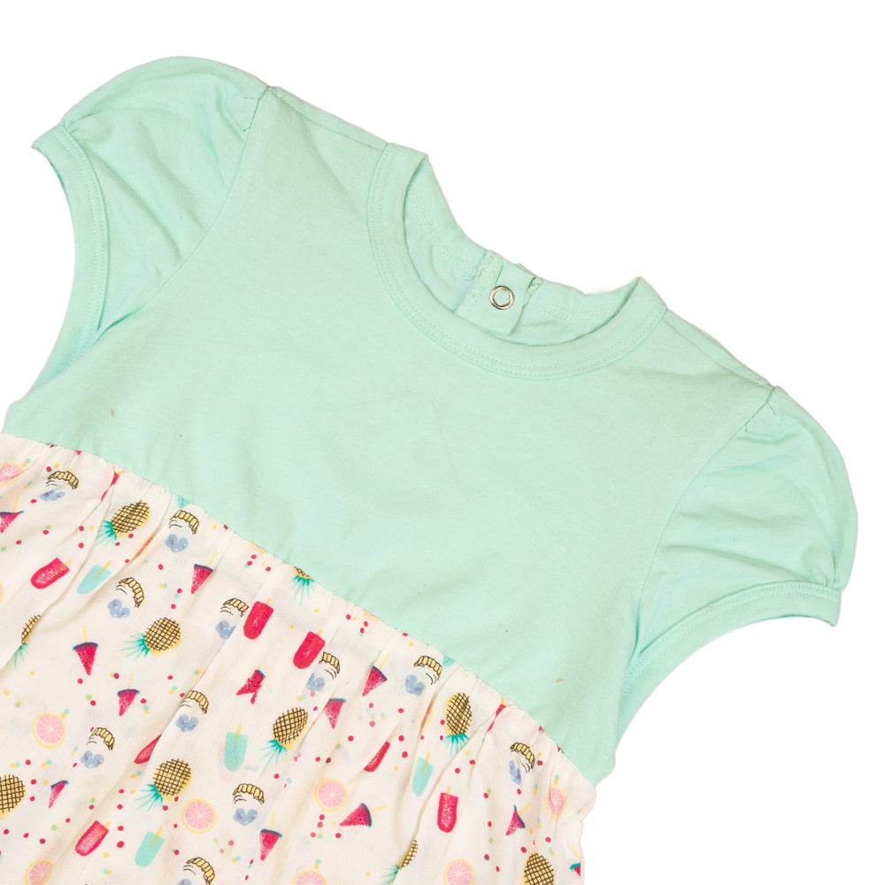 Zubaida's Novelty Print Two Tones Romper - Zubaidas Official™