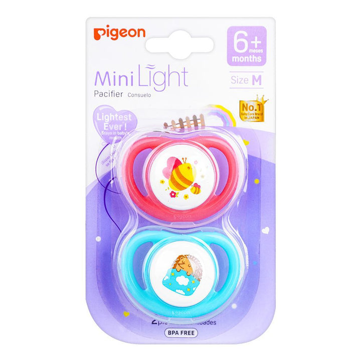 Zubaida's Pigeon Pacifier Pk-2 (M) - Bee & Hedgehog - N79932 - Zubaidas Official™