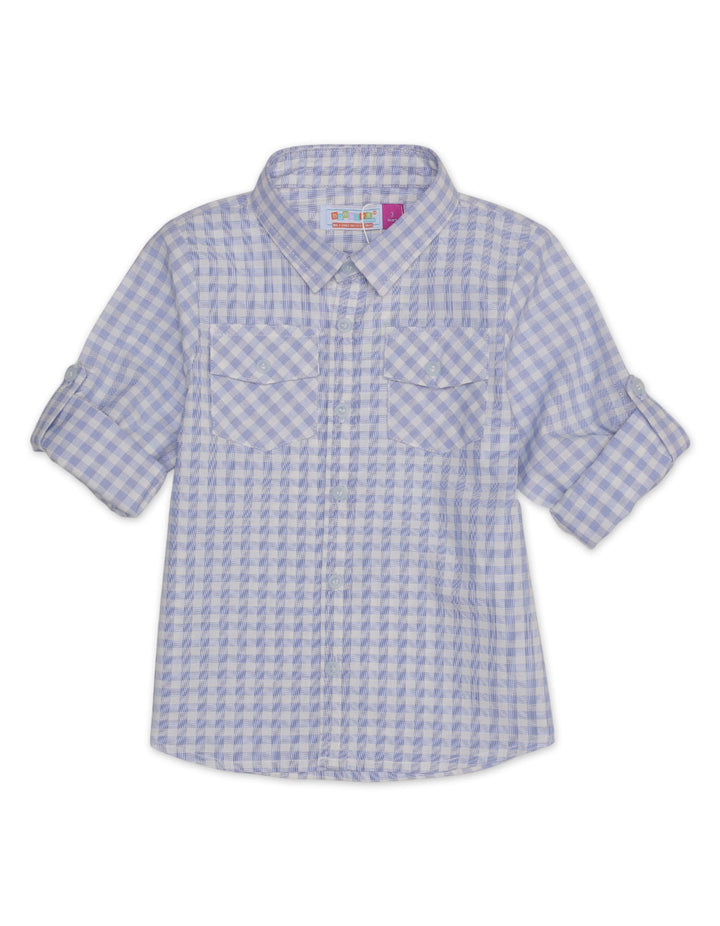 Zubaida's Full Sleeves Double Pocket Classic Plaid Shirt - Zubaidas Official™