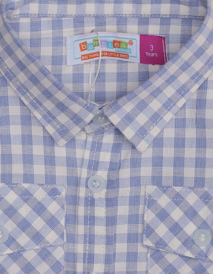 Zubaida's Full Sleeves Double Pocket Classic Plaid Shirt - Zubaidas Official™