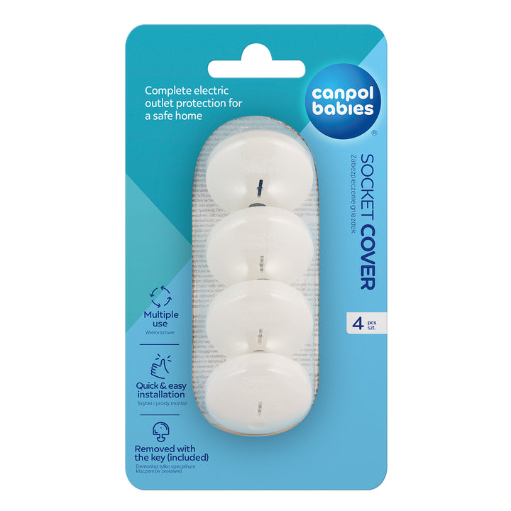 Zubaida's Canpol Babies Socket Covers 4 Pcs - 13/100 - Zubaidas Official™