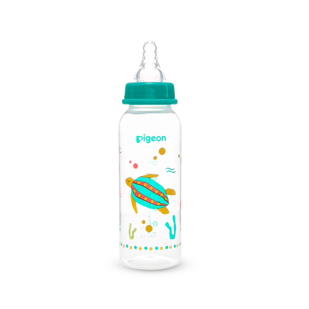 Zubaida's Pigeon Flexible Feeder PP RP 240ml Turtle - A79405 - Zubaidas Official™
