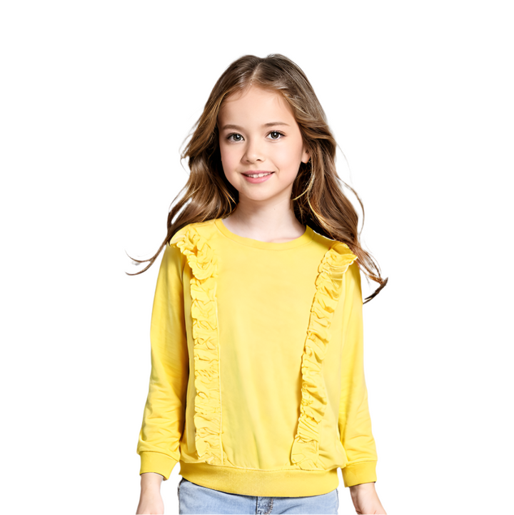 Zubaida's Sweatshirt with Border Frill - Zubaidas Official™