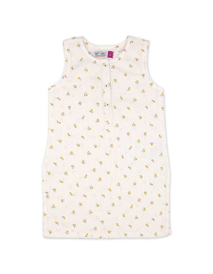 Zubaida's Sleeveless "Buttercup Meadow" Co-Ord Set - Zubaidas Official™