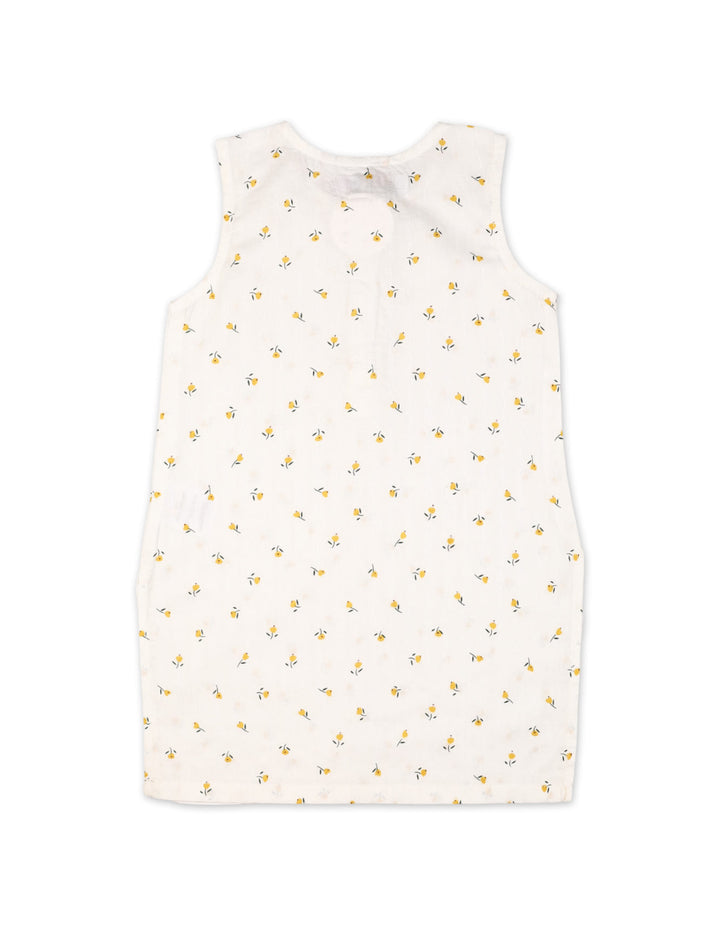 Zubaida's Sleeveless "Buttercup Meadow" Co-Ord Set - Zubaidas Official™