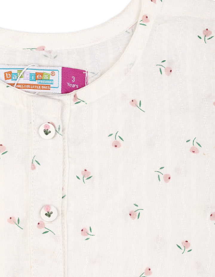 Zubaida's Sleeveless "Sweet Daisy Dreams" Co-Ord Set - Zubaidas Official™