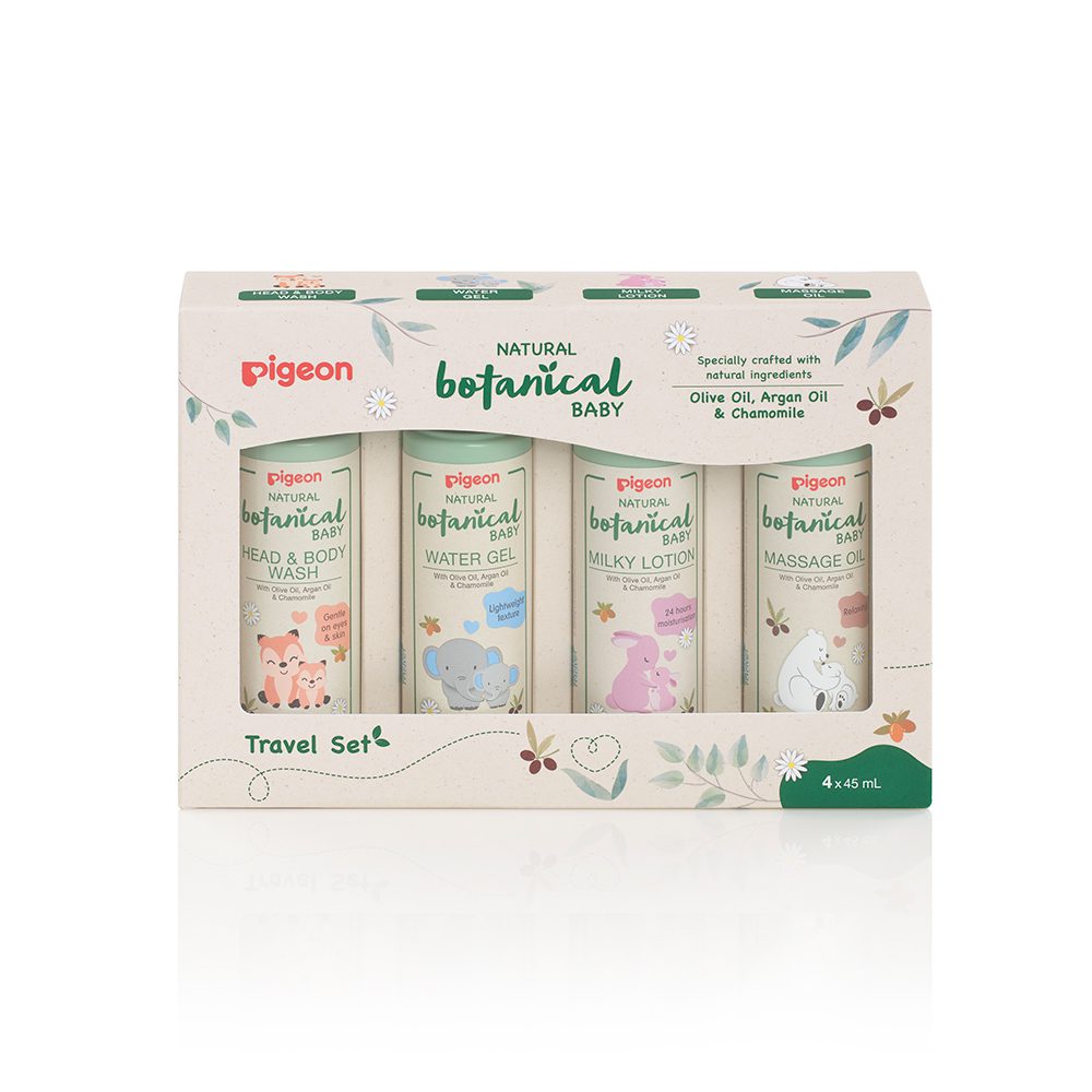 Zubaida's Pigeon Natural Botanical Baby Travel Set - I78408 - Zubaidas Official™