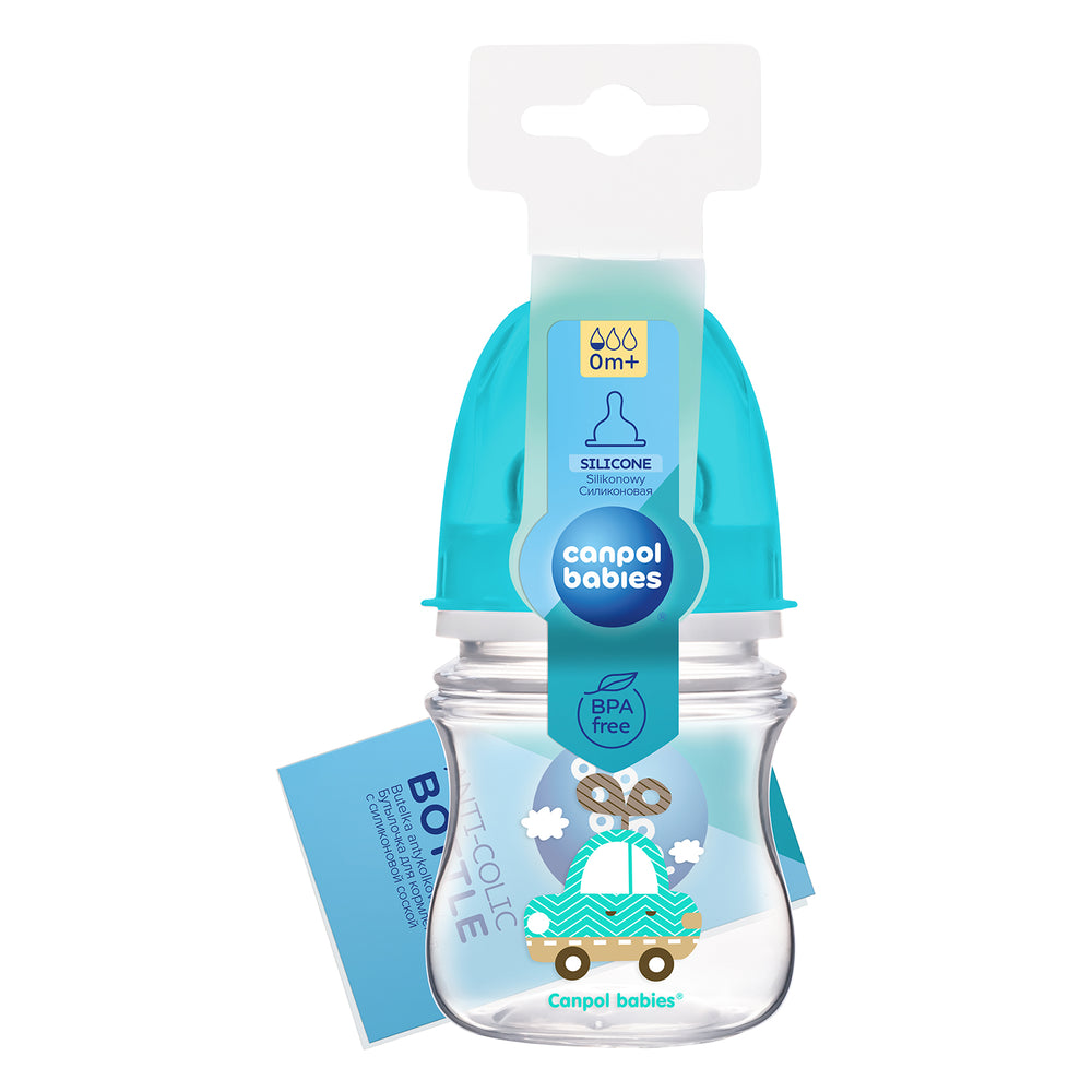 Zubaida's Canpol babies Anti-colic Wide Neck Bottle 120ml PP Easy Start TOYS - 35/205 - Zubaidas Official™