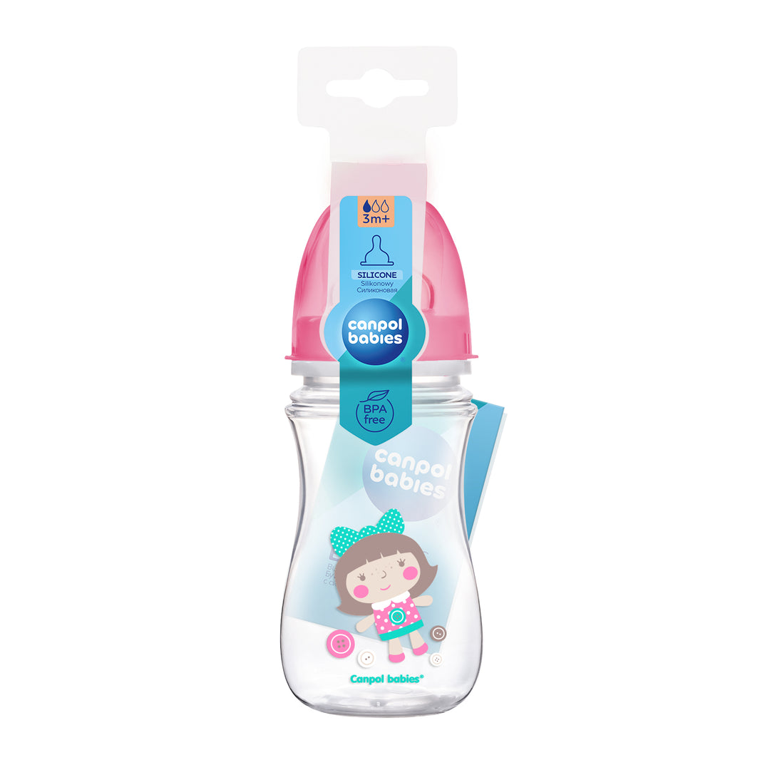 Zubaida's Canpol babies Anti-colic Wide Neck Bottle 240ml PP Easy Start TOYS - 35/206 - Zubaidas Official™