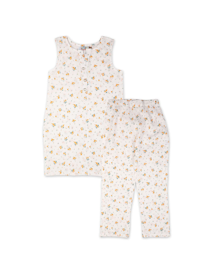 Zubaida's Sleeveless "Forest Fable Dreams" Co-Ord Set - Zubaidas Official™