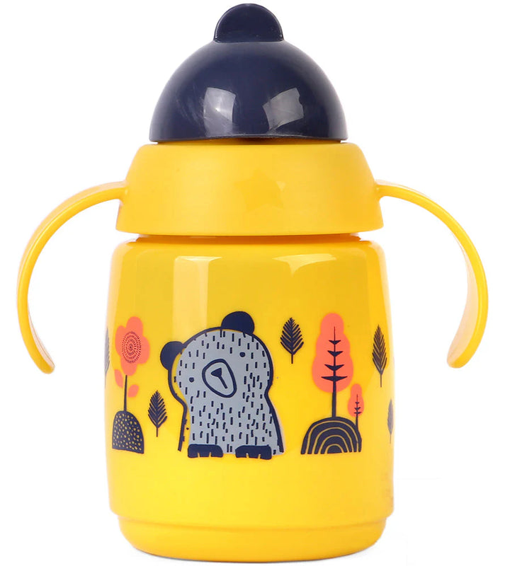 Zubaida's Tommee Tippee Trainer Straw Cup Yellow 300ML - TT 447831 - Zubaidas Official™