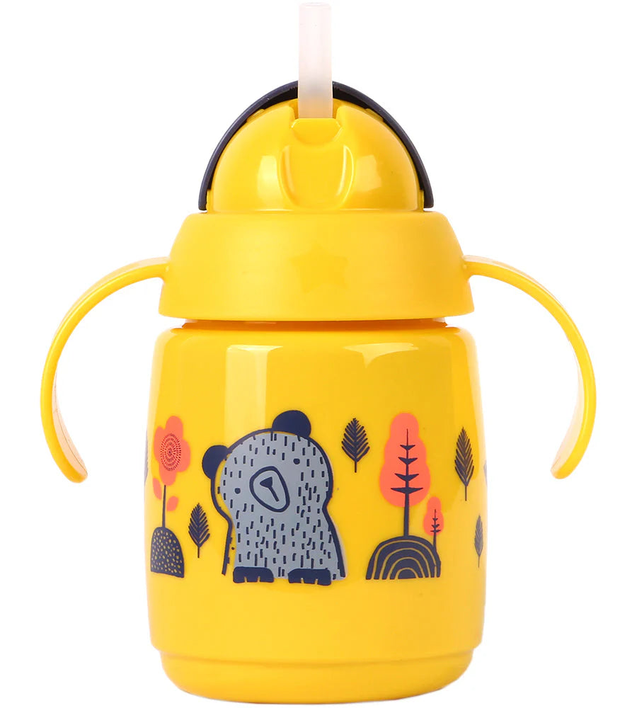 Zubaida's Tommee Tippee Trainer Straw Cup Yellow 300ML - TT 447831 - Zubaidas Official™