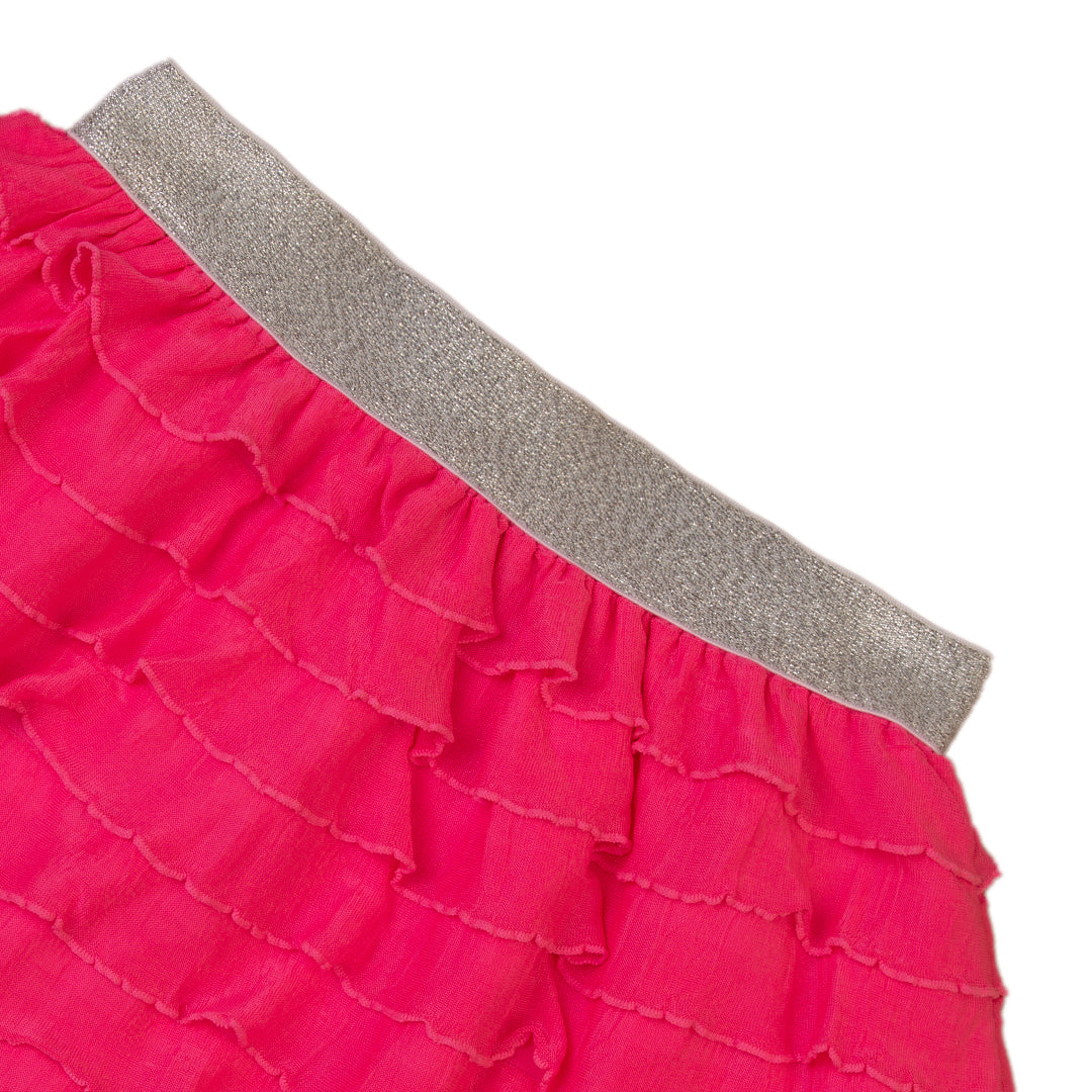 Zubaida's Pink Ruffle Skirt - Zubaidas Official™