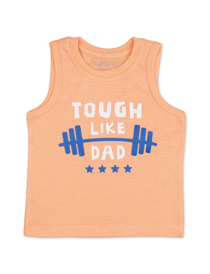 Zubaida's Sando Orange for Boys - Tough Like Dad - Zubaidas Official™