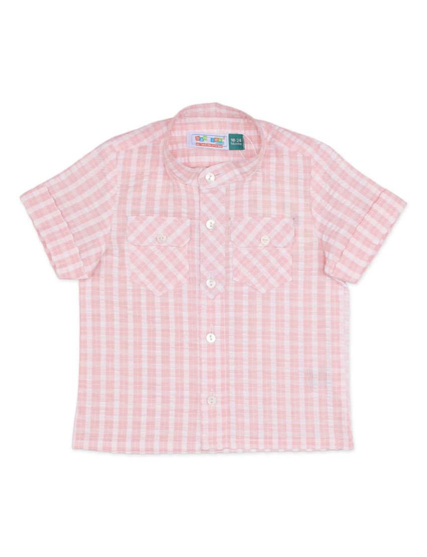 Zubaida's Shirt Pink & White for Boys - Toddler - Zubaidas Official™