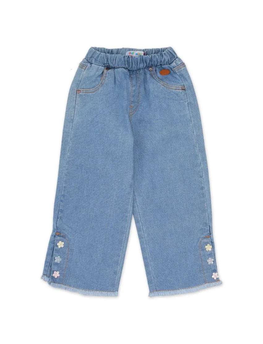 Zubaida's Bootcut Denim Pants for Girls - Zubaidas Official™