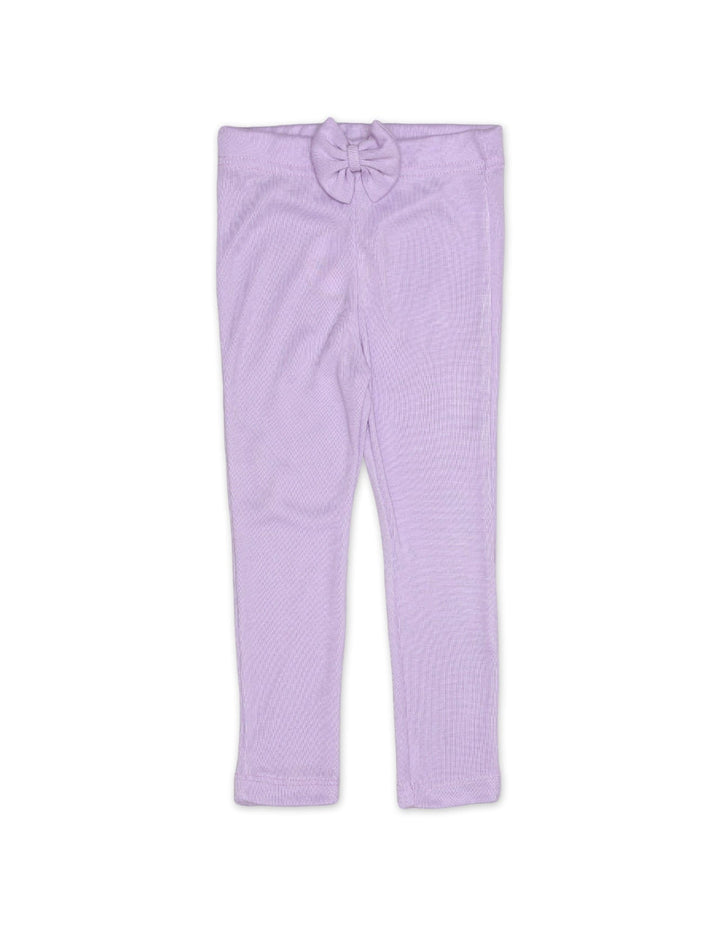Zubaida's Tights Front Bow Purple Infant Girls - Zubaidas Official™