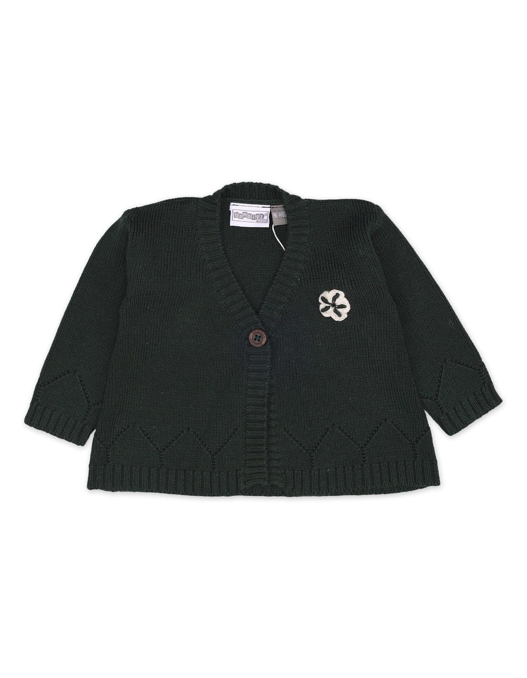 Zubaida's Sweater Woolen 2Pcs D.Green Infant - Zubaidas Official™