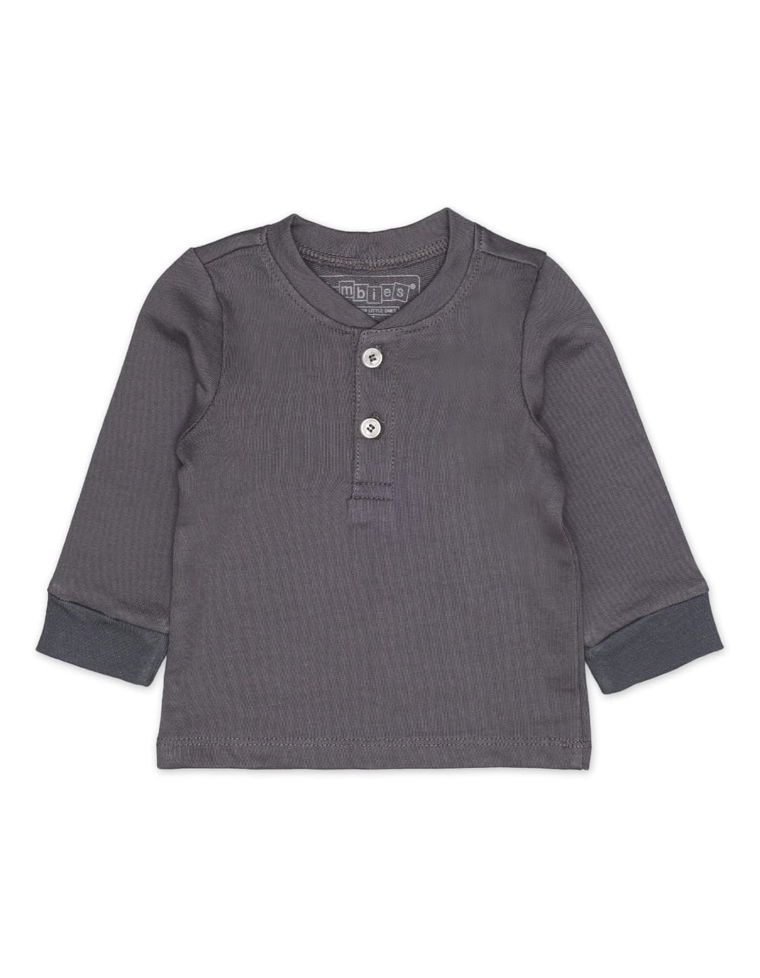Zubaida's T Shirt Long Sleeves Charcoal Toddler Boys - Zubaidas Official™