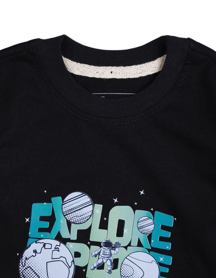 Zubaida's T-Shirt Full Sleeves Space Explorer - Zubaidas Official™