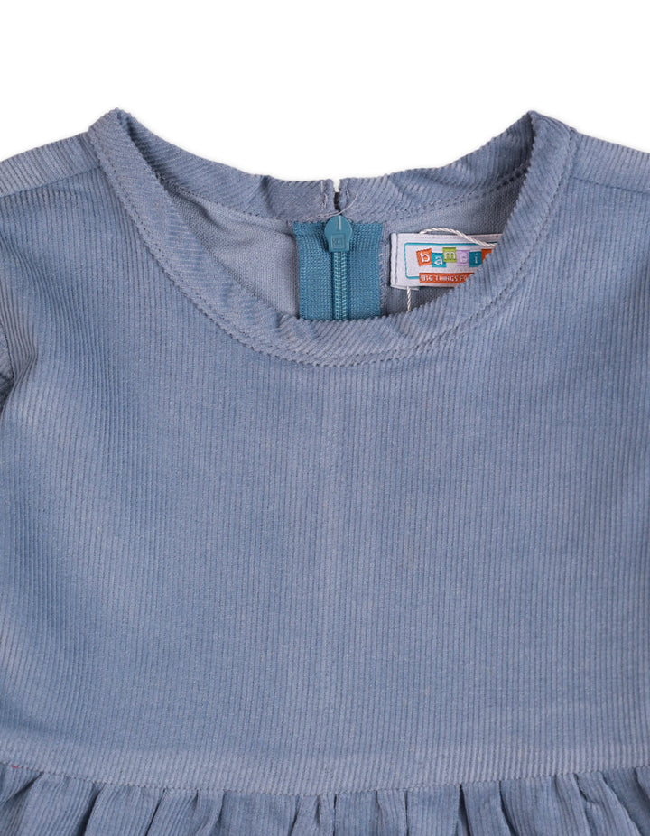 Zubaida's Corduroy Dress with Matching Purse - Zubaidas Official™