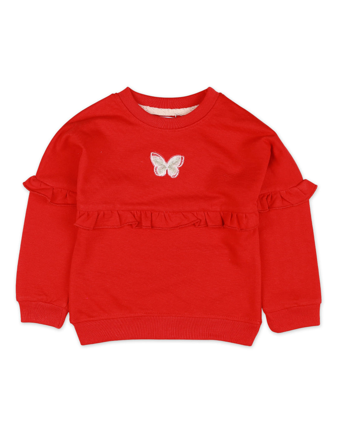 Zubaida's Full Sleeves T-shirt with Ruffles - Zubaidas Official™